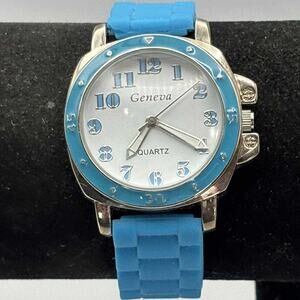 Blue & Silver Men's Watch
